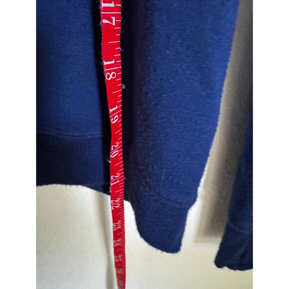Athleta Girl Crew Neck Light Sweatshirt Long Sleeve Shirt Blue Size XL (14) - Picture 6 of 8